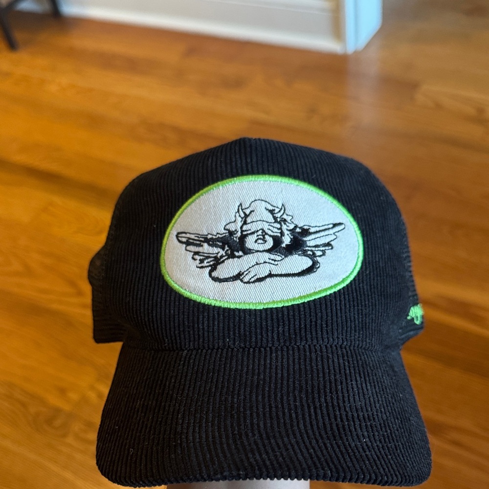 Boys Lie Black Corduroy Cap